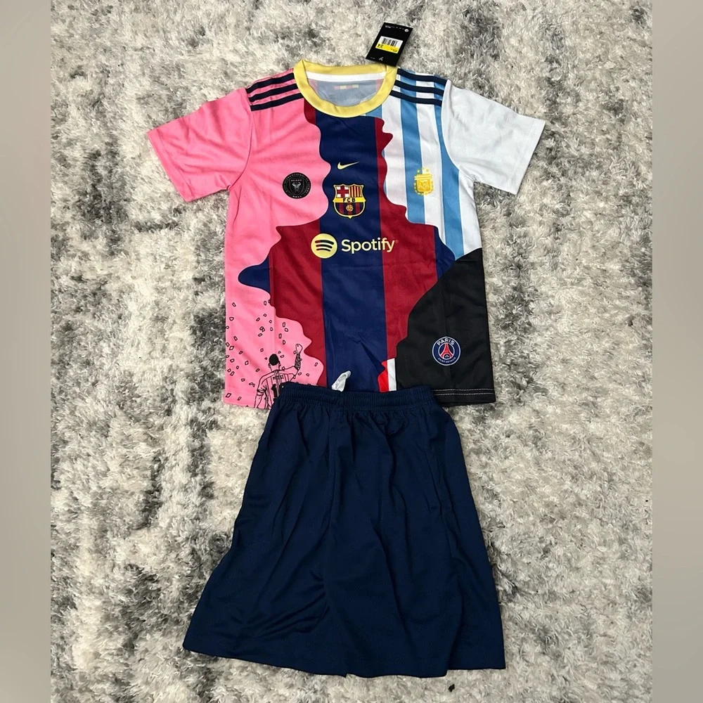 Kids Messi Graphic Jersey - Multicolor - Picture 2 of 2